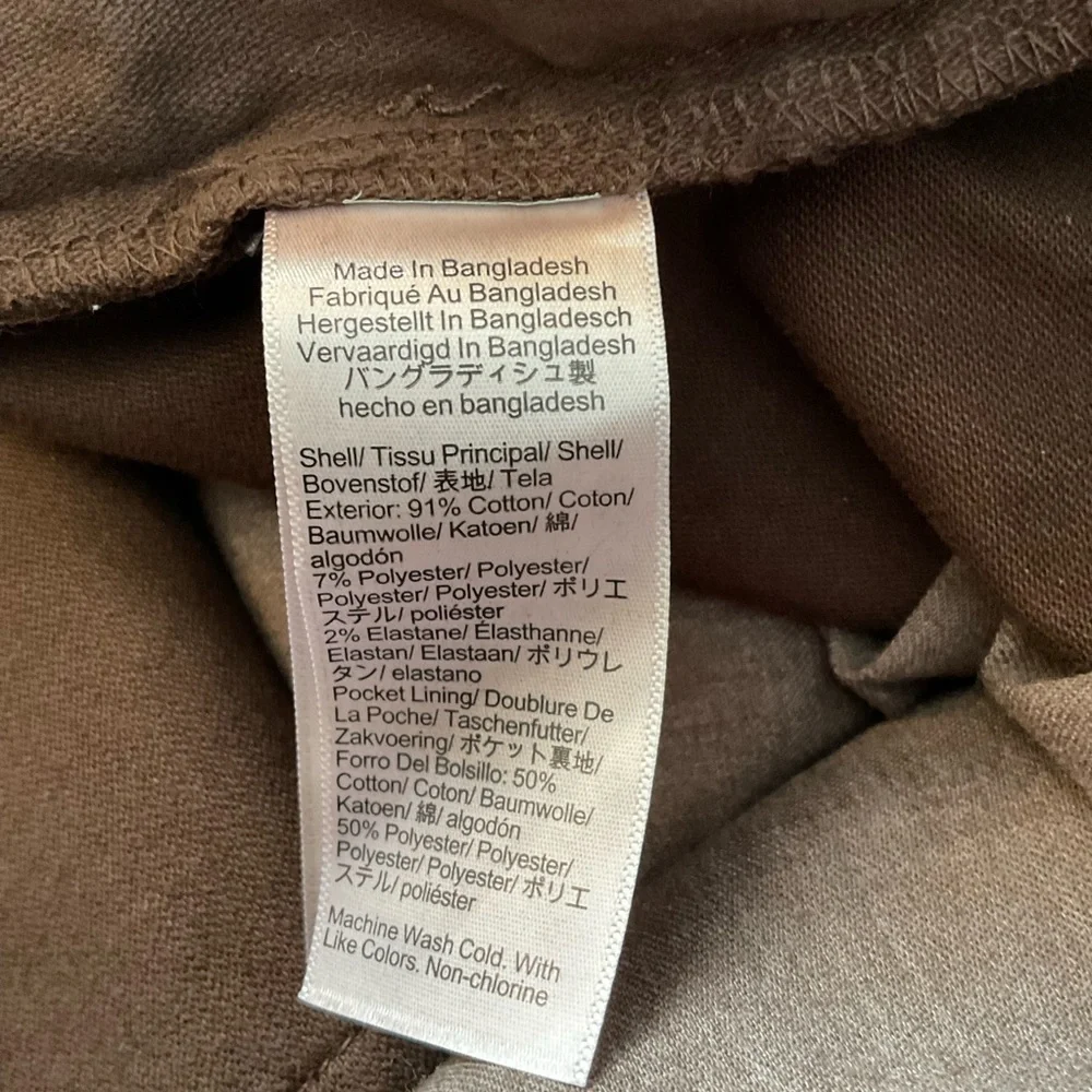 J.Crew Straight-fit garment-dyed five-pocket jean Espresso Brown Men’s 36x30 NWT